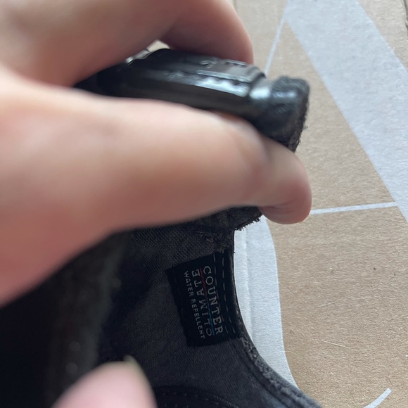 NEW WOMENS CONVERSE METALLIC SNEAKERS GRAY 5.5 - Picture 5 of 12